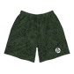 Men's Topography Athletic Shorts - Forest Green